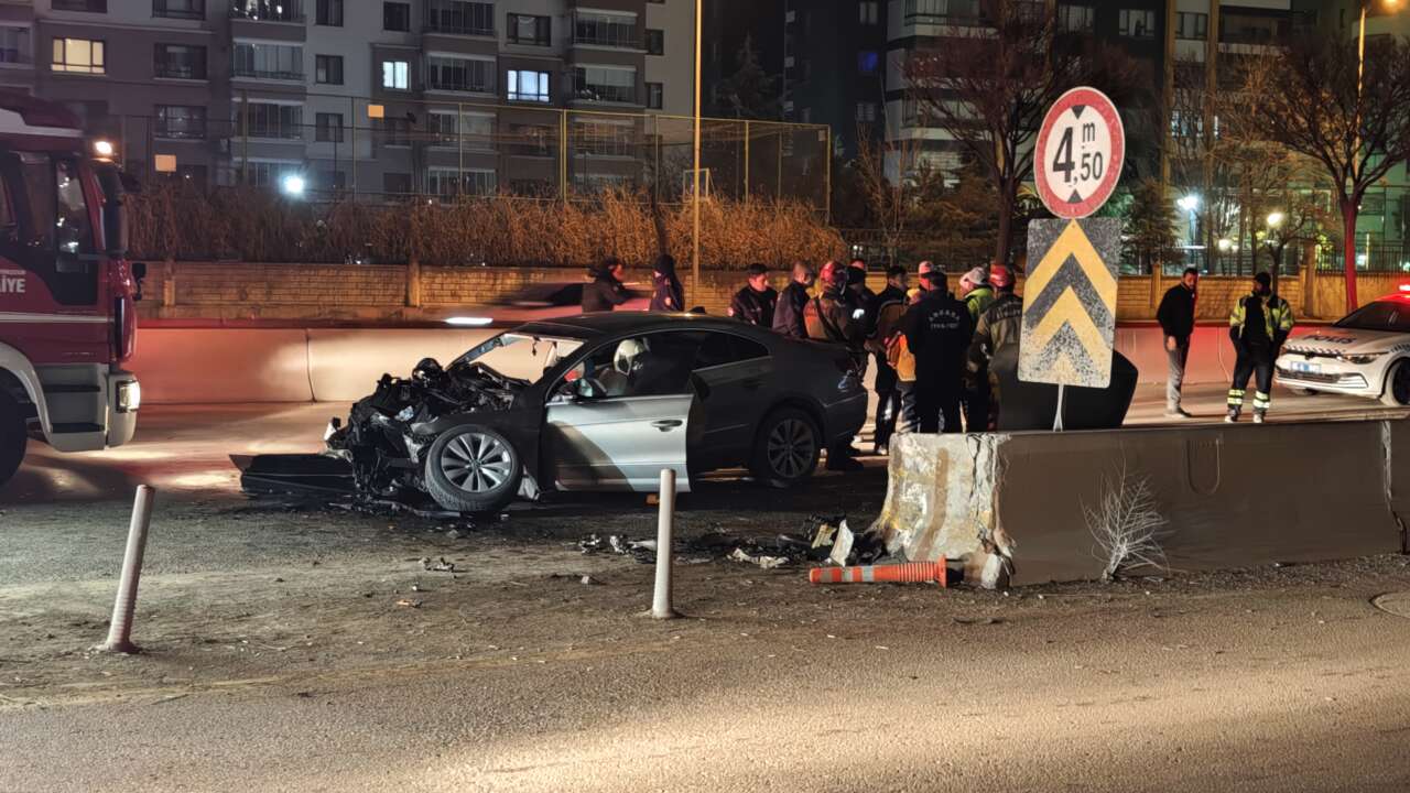 Konya yolundaki feci kazada ölü sayısı 2’ye yükseldi 5